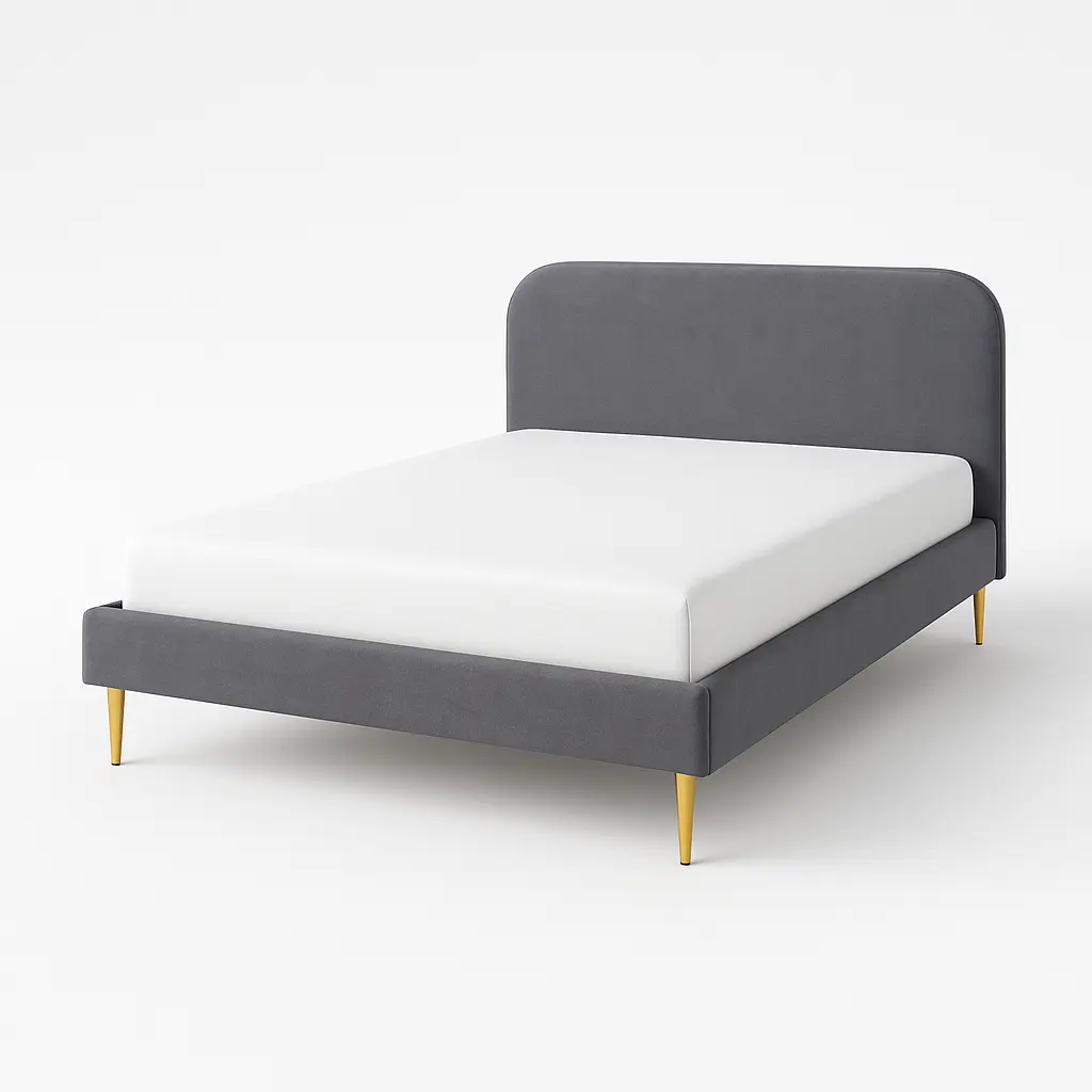 Vixra-Minimalist-Velvet-bed-Grey-with-plain-background.webp