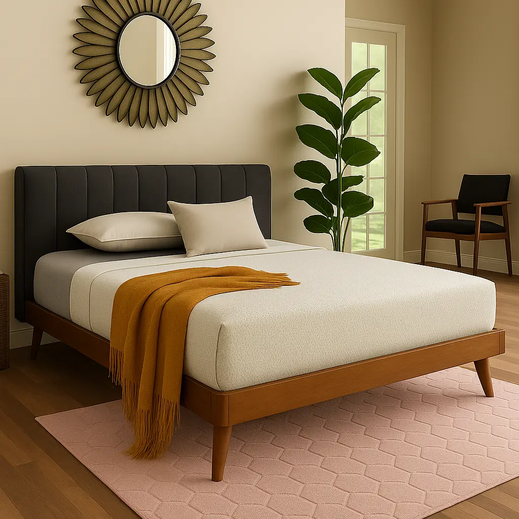 mid-century-modern-fabric-bed-darkgrey.webp
